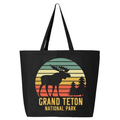 Grand Teton National Park Moose Vacation Travel 25L Jumbo Tote