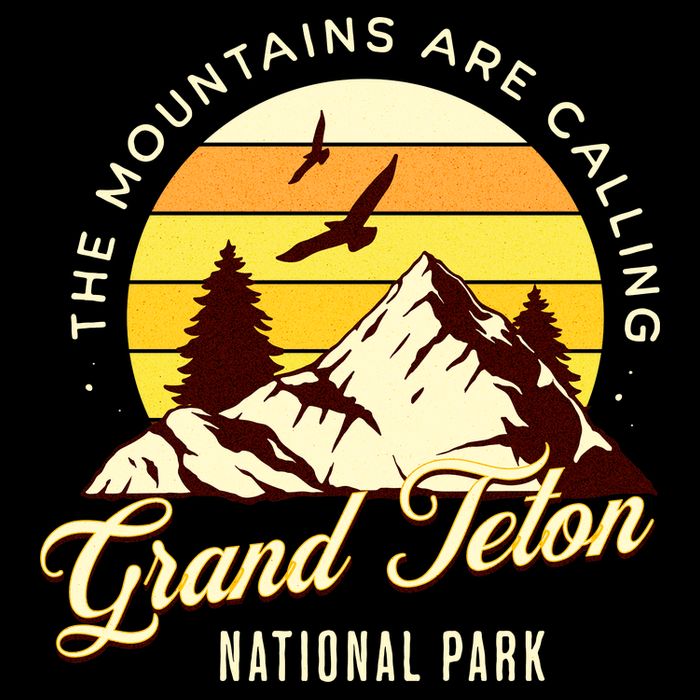 Grand Teton National Park Camping Hiking Family Vacation 16 in Basic Backpack