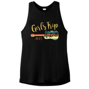 Girls Trip Nashville 23 Guitar Guitarist Weekend Party Ladies PosiCharge Tri-Blend Wicking Tank