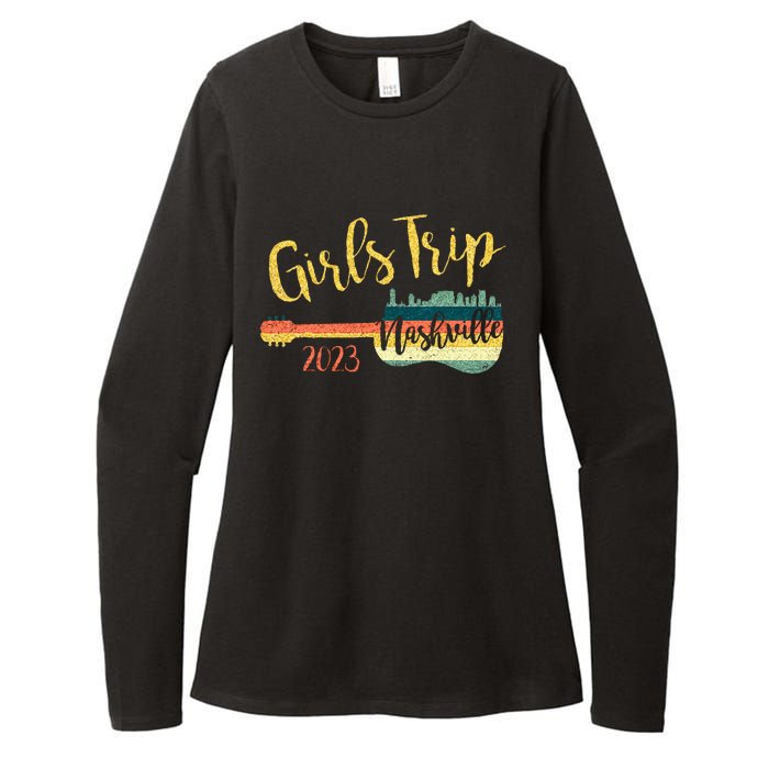 Girls Trip Nashville 23 Guitar Guitarist Weekend Party Womens CVC Long Sleeve Shirt