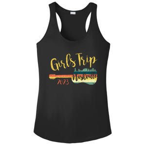 Girls Trip Nashville 23 Guitar Guitarist Weekend Party Ladies PosiCharge Competitor Racerback Tank