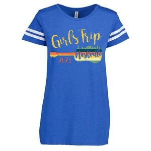 Girls Trip Nashville 23 Guitar Guitarist Weekend Party Enza Ladies Jersey Football T-Shirt