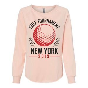 Golf Tournament New York Womens California Wash Sweatshirt