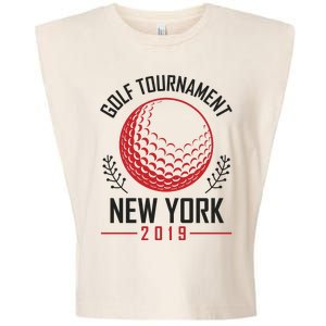 Golf Tournament New York Garment-Dyed Women's Muscle Tee