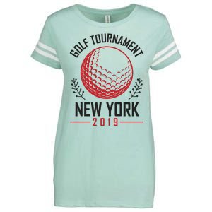 Golf Tournament New York Enza Ladies Jersey Football T-Shirt