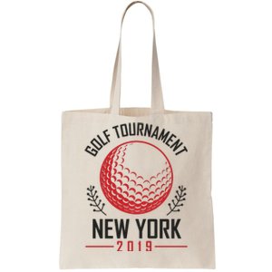 Golf Tournament New York Tote Bag