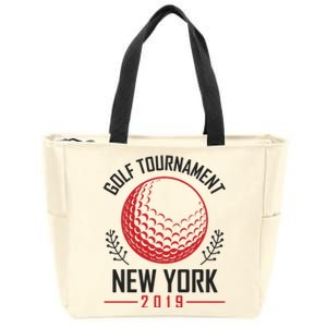 Golf Tournament New York Zip Tote Bag