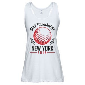 Golf Tournament New York Ladies Essential Flowy Tank