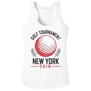 Golf Tournament New York Ladies PosiCharge Competitor Racerback Tank