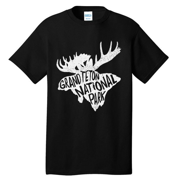 Grand Teton National Park Moose Tall T-Shirt