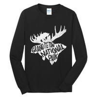 Grand Teton National Park Moose Tall Long Sleeve T-Shirt