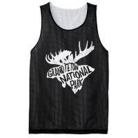 Grand Teton National Park Moose Mesh Reversible Basketball Jersey Tank