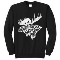 Grand Teton National Park Moose Tall Sweatshirt