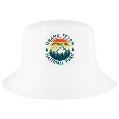 Grand Teton National Park Wyoming Hiking Nature Outdoors Cool Comfort Performance Bucket Hat