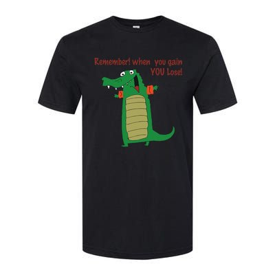 Gary The No Gain Gator Softstyle® CVC T-Shirt