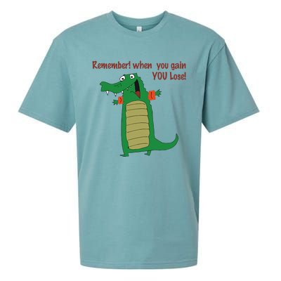 Gary The No Gain Gator Sueded Cloud Jersey T-Shirt