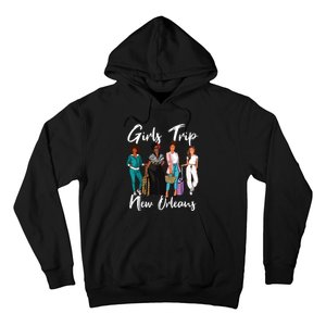 Girl Trip New Orleans For Melanin Afro Black Vacation Women Hoodie