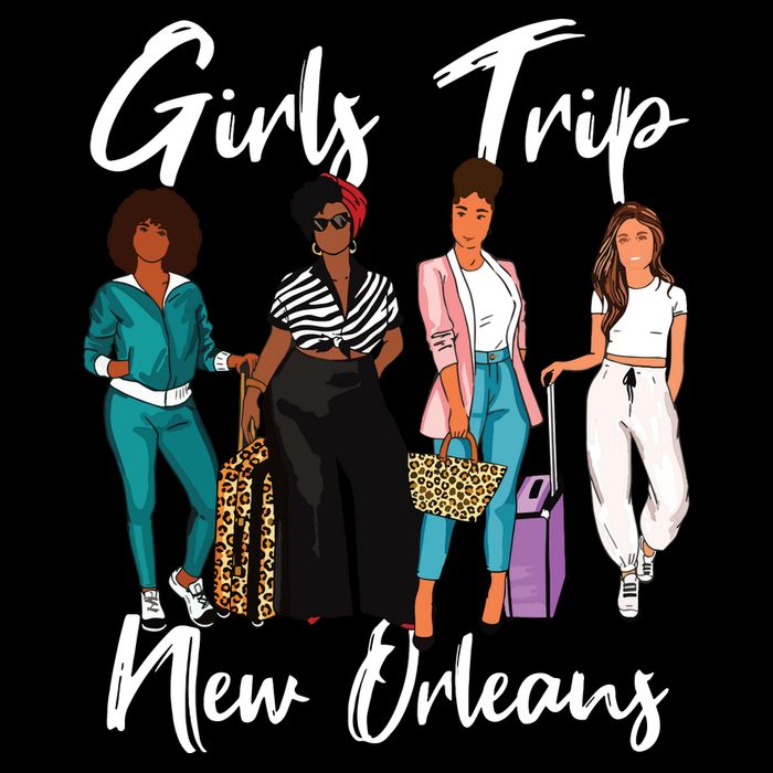 Girl Trip New Orleans For Melanin Afro Black Vacation Women Bucket Hat