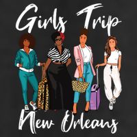 Girl Trip New Orleans For Melanin Afro Black Vacation Women Beanie