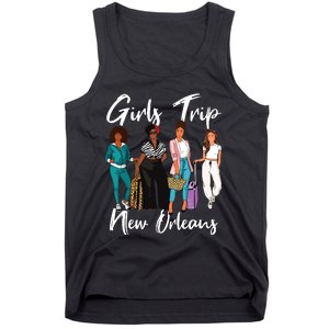 Girl Trip New Orleans For Melanin Afro Black Vacation Women Tank Top