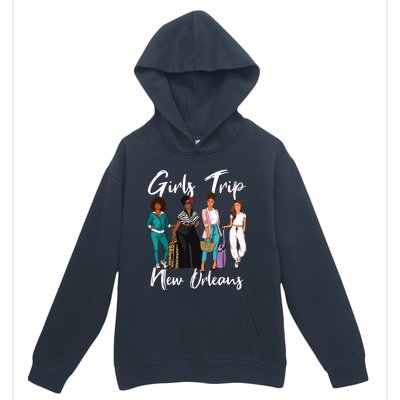 Girl Trip New Orleans For Melanin Afro Black Vacation Women Urban Pullover Hoodie