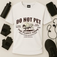 Grand Teton National Park Do Not Pet The Fluffy Cows Bison Cooling Performance Crew T-Shirt