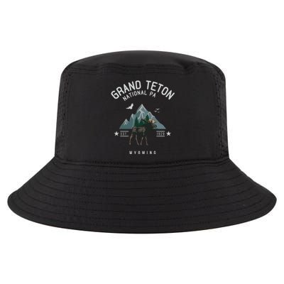 Grand Teton National Park Cool Comfort Performance Bucket Hat