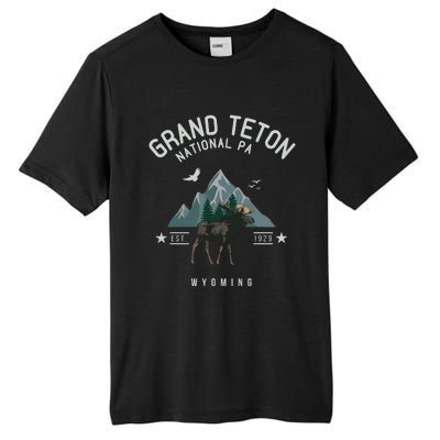 Grand Teton National Park Tall Fusion ChromaSoft Performance T-Shirt