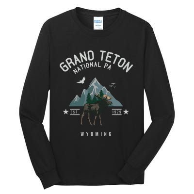 Grand Teton National Park Tall Long Sleeve T-Shirt