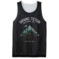 Grand Teton National Park Mesh Reversible Basketball Jersey Tank