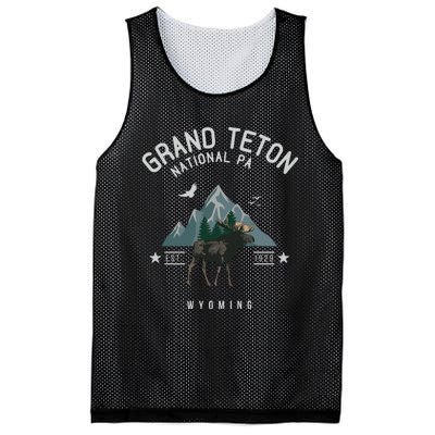 Grand Teton National Park Mesh Reversible Basketball Jersey Tank