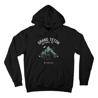 Grand Teton National Park Tall Hoodie