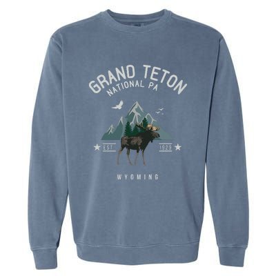 Grand Teton National Park Garment-Dyed Sweatshirt