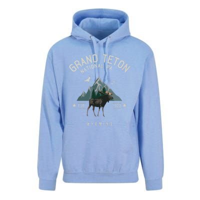 Grand Teton National Park Unisex Surf Hoodie