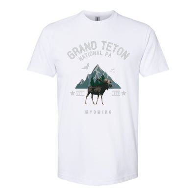 Grand Teton National Park Softstyle CVC T-Shirt