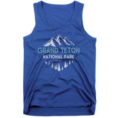 Grand Teton National Park Est 1929 National Park Tank Top