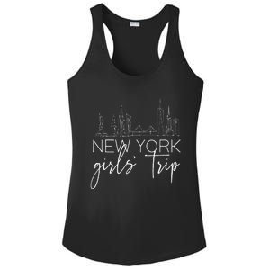 Girls Trip New York City Girlfriend Sisters Weekend Vacation Ladies PosiCharge Competitor Racerback Tank