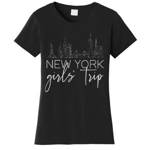 Girls Trip New York City Girlfriend Sisters Weekend Vacation Women's T-Shirt