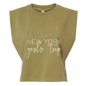 Girls Trip New York City Girlfriend Sisters Weekend Vacation Garment-Dyed Women's Muscle Tee