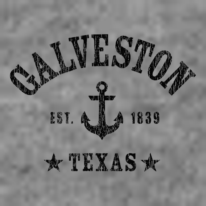 Galveston Tx Nautical Design W. Anchor & Details Est. 1839 Toddler Hoodie