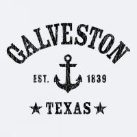 Galveston Tx Nautical Design W. Anchor & Details Est. 1839 Sueded Cloud Jersey T-Shirt