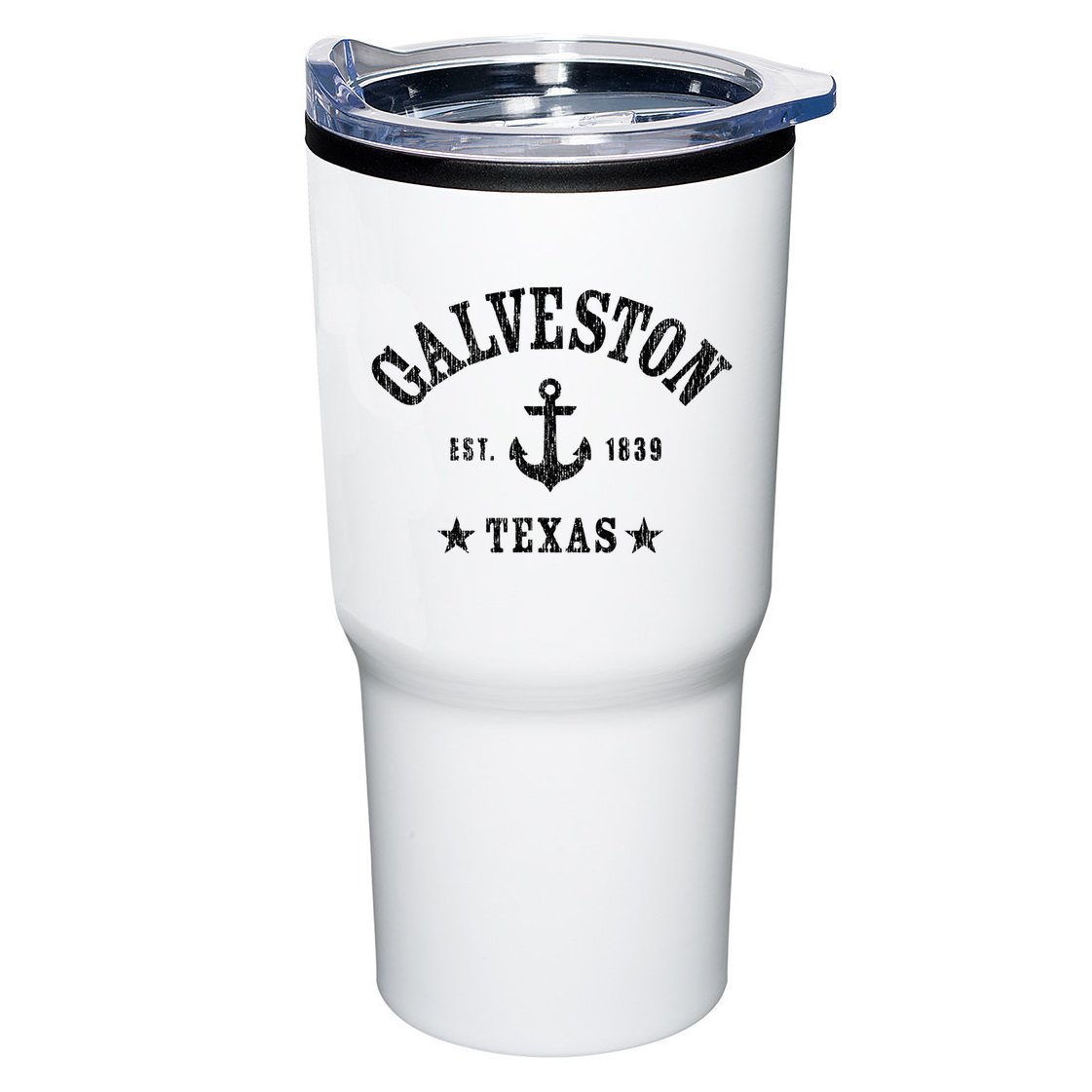 Galveston Tx Nautical Design W. Anchor & Details Est. 1839 Tumbler