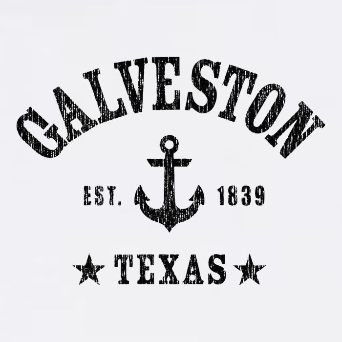 Galveston Tx Nautical Design W. Anchor & Details Est. 1839 Toddler T-Shirt