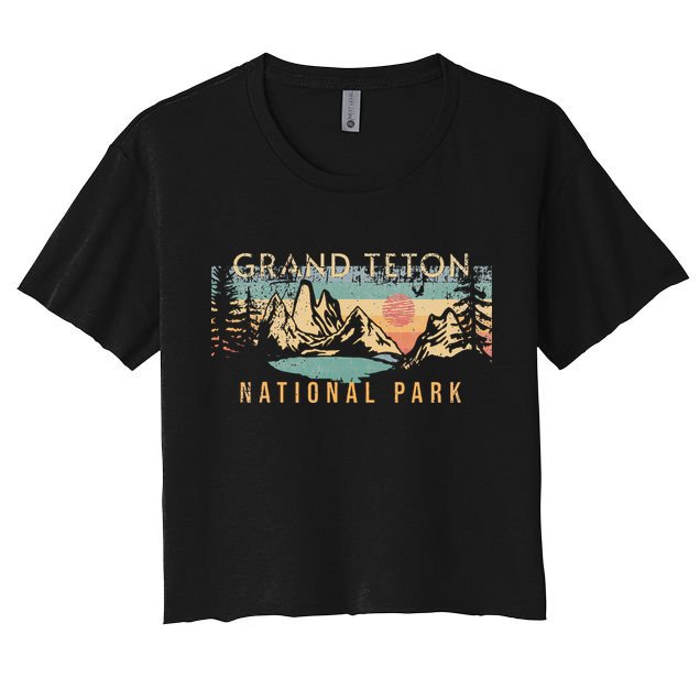 Grand Teton National Park Crop Top