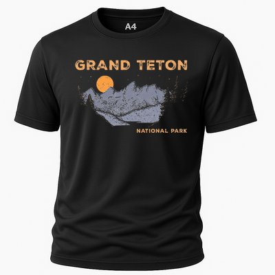 Grand Teton National Park Wyoming Cooling Performance Crew T-Shirt