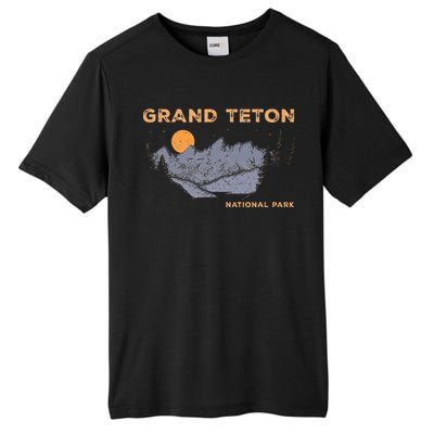 Grand Teton National Park Wyoming Tall Fusion ChromaSoft Performance T-Shirt