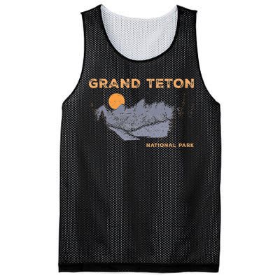 Grand Teton National Park Wyoming Mesh Reversible Basketball Jersey Tank