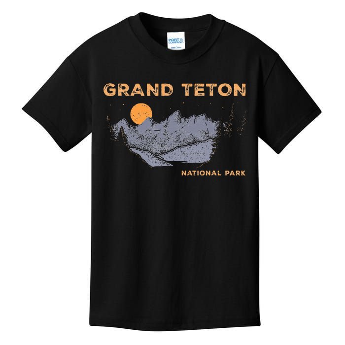 Grand Teton National Park Wyoming Kids T-Shirt