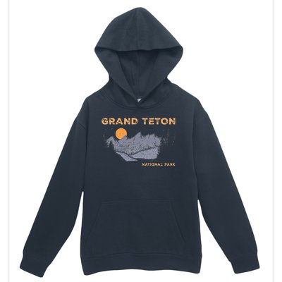 Grand Teton National Park Wyoming Urban Pullover Hoodie