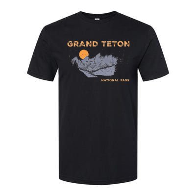 Grand Teton National Park Wyoming Softstyle CVC T-Shirt